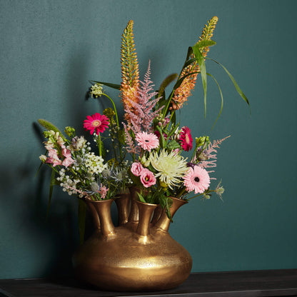 Vase Seven Way | 35 cm | Antique gold