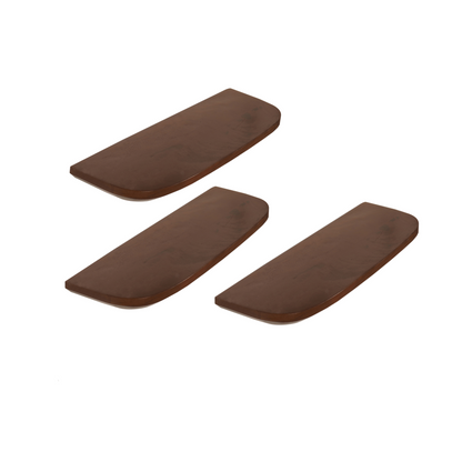 Wall shelf Gusta Walnut | 60 cm | Set of 3