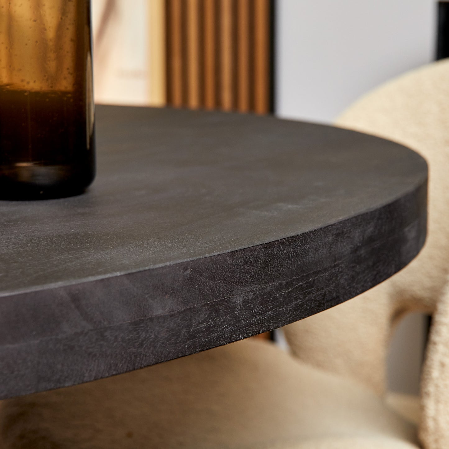Dining table Denver Black | 140 cm | Round