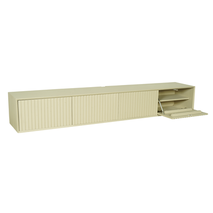 Floating TV cabinet Madison Sand | 200 cm