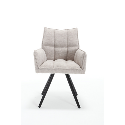 Dining chair Yuni | Natural | With armrest