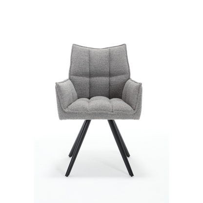 Dining chair Yuni | Steel | With armrest