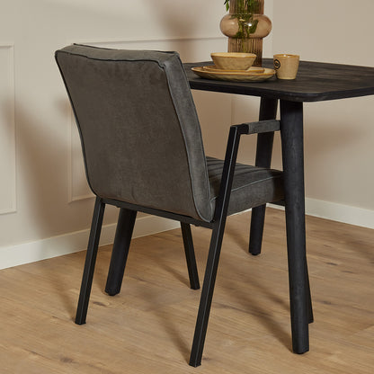 Dining chair Tivoli with armrest | Bull Anthracite