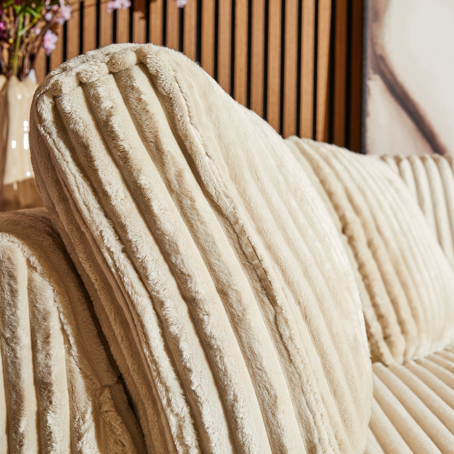MySofa hoekbank Teddy | Beige | Divan Links + 2,5 zits | 5 jaar garantie