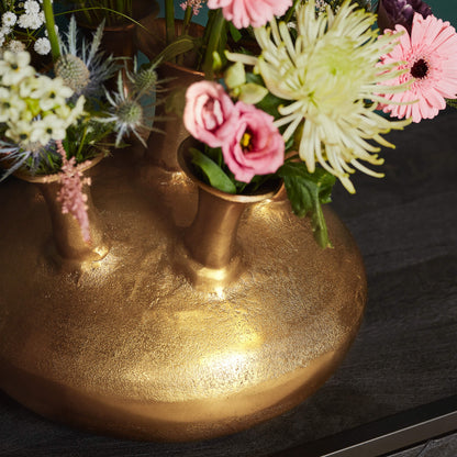 Vase Seven Way | 35 cm | Antique gold