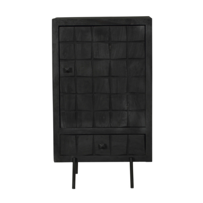 Cabinet cupboard Brandy Black | 60 cm