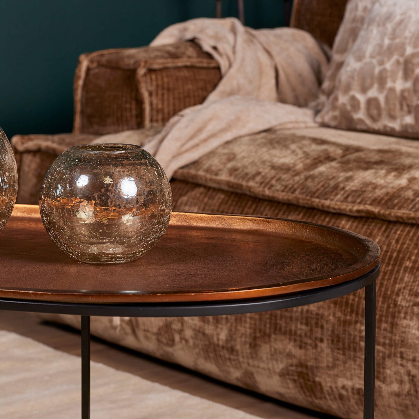 Coffee table Brass | 50 cm