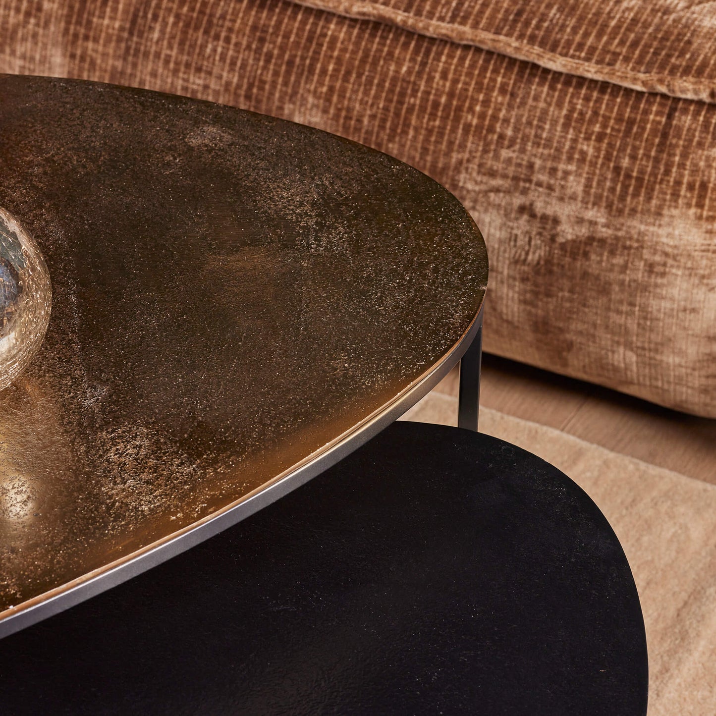 Coffee table Jarrel | 90 cm | Set of 2