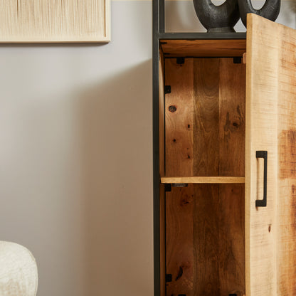Denver bookcase 1 door | 55 cm