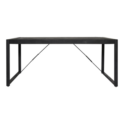 Table à manger Boaz Noir | 160 cm