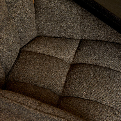 Dining chair Yuni | Brown | With armrest