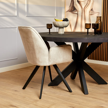 Dining chair Nova | Champagne