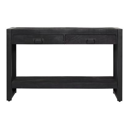 Table d'appoint Boaz Noir | 120 cm