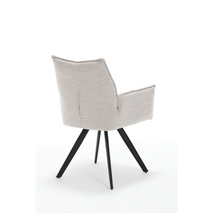 Dining chair Yuni | Natural | With armrest