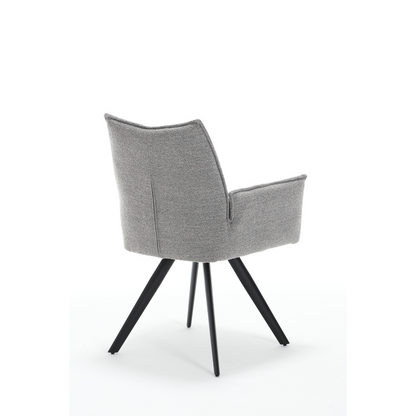 Dining chair Yuni | Steel | With armrest