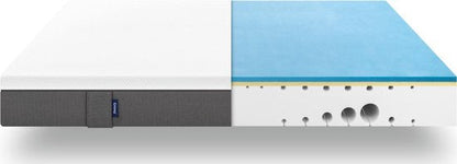 Emma O2 matras doorsnede met schuimlagen
