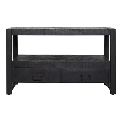Meuble TV Boaz Noir | 100 cm