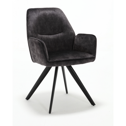 Dining chair Nova | Hunter Green | With armrest