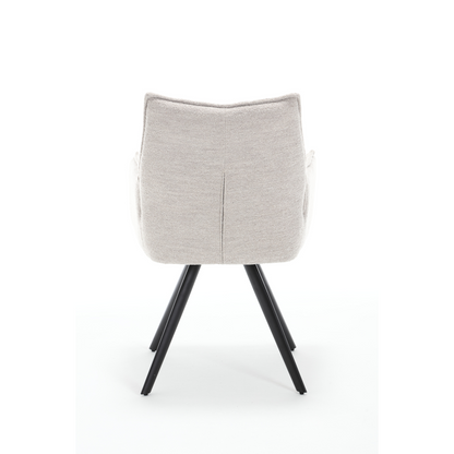 Dining chair Yuni | Natural | With armrest