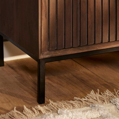 Tv meubel Madison Walnut | 165 cm