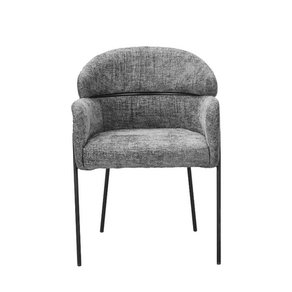 Eetkamerstoel Otis | Grey | Met armleuning