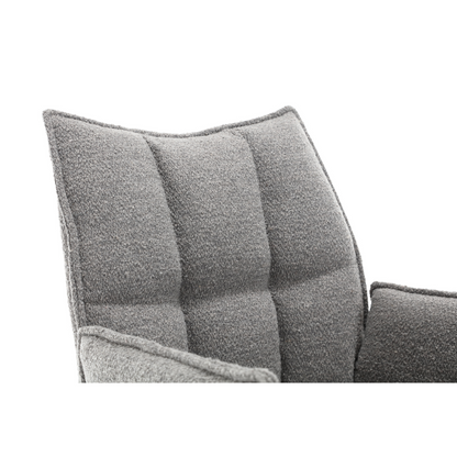 Dining chair Yuni | Steel | With armrest