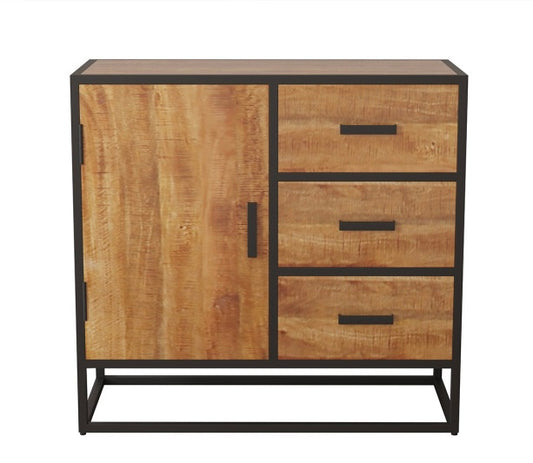 Buffet Lumière Dakota - bois de manguier