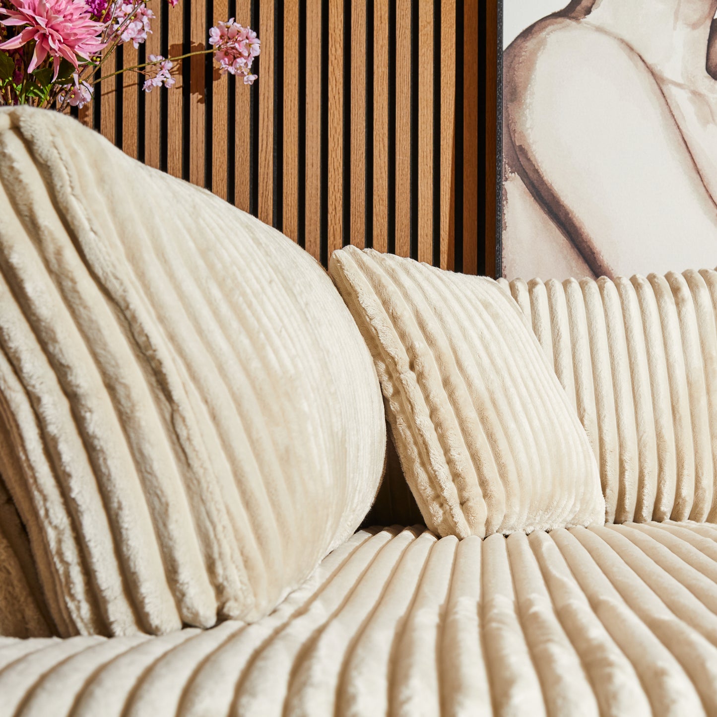 MySofa hoekbank Teddy | Beige | Divan Links + 2,5 zits | 5 jaar garantie