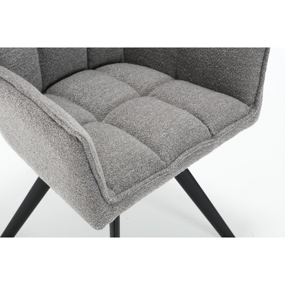 Dining chair Yuni | Steel | With armrest
