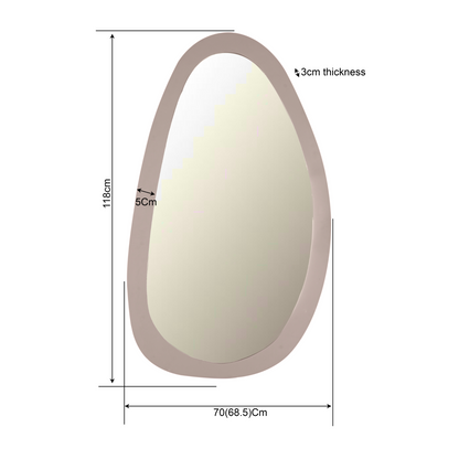 Spiegel Lou | 70 cm | Zand