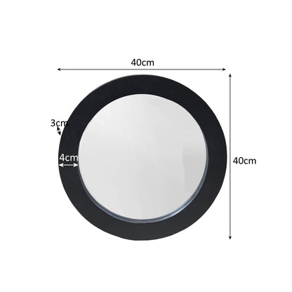 Spiegel Dide | 40 cm | Zwart