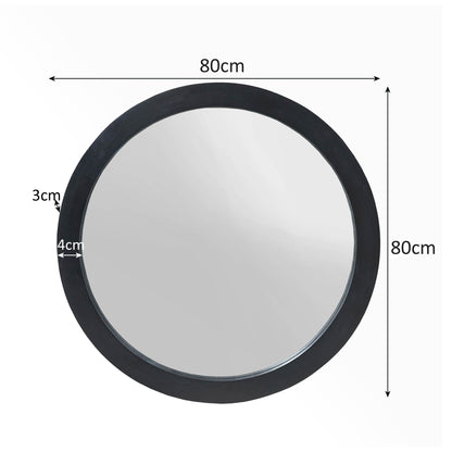 Spiegel Dide | 40 cm | Zwart