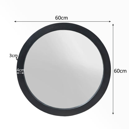 Mirror Dide | 60 cm | Black