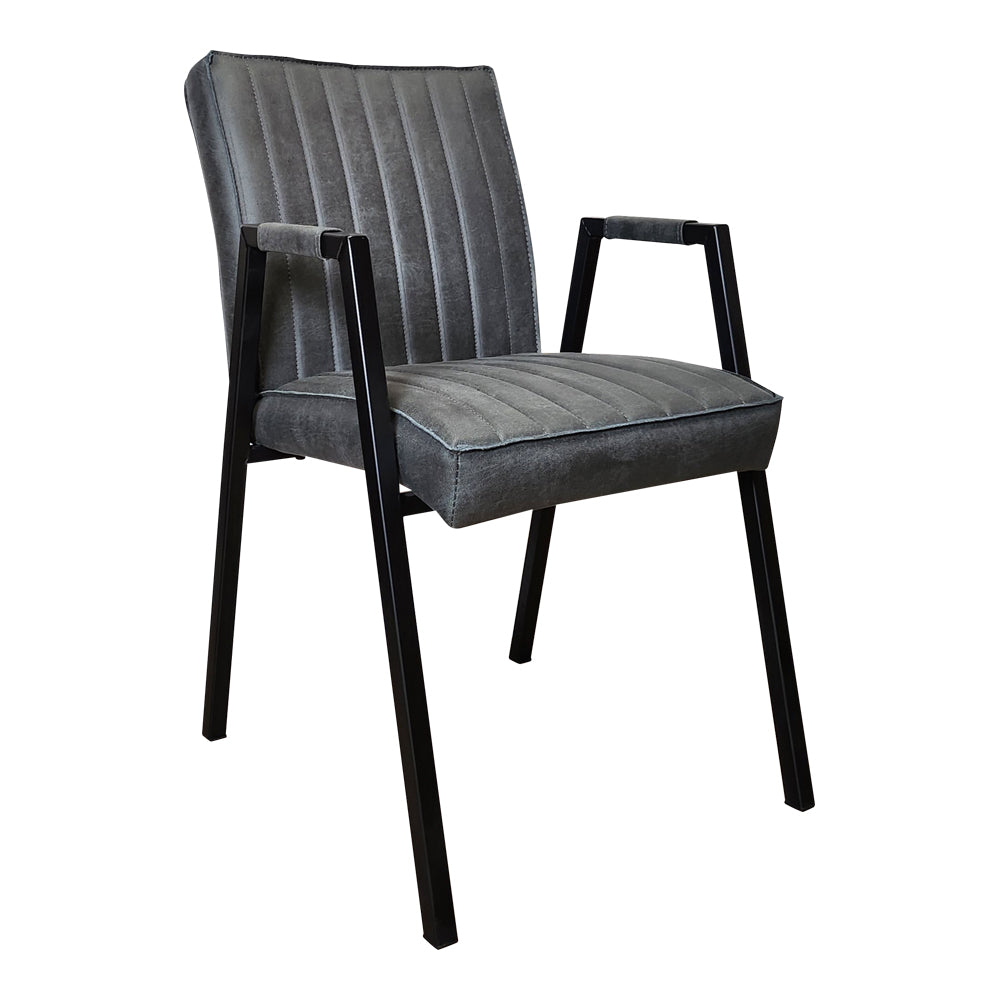 Dining chair Tivoli with armrest | Bull Anthracite