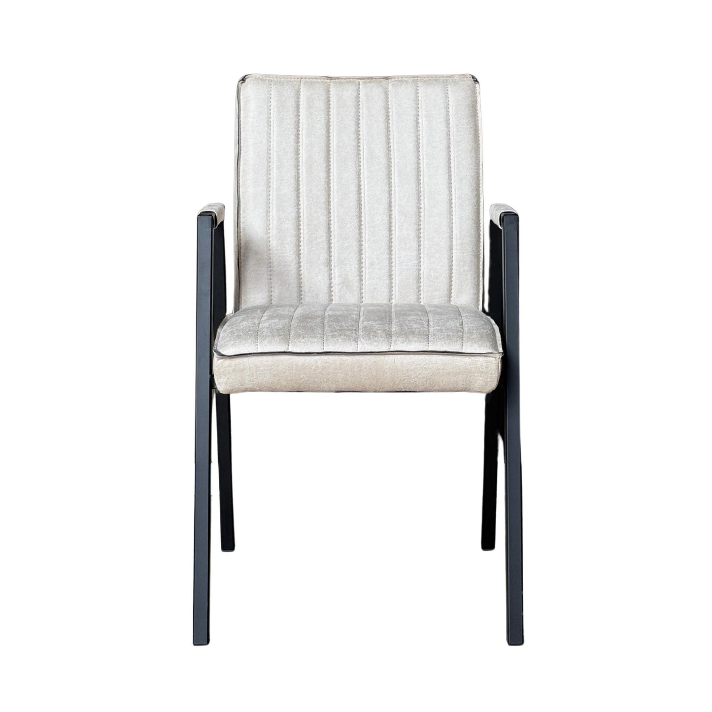 Eetkamerstoel Tivoli Bull | Beige | Met armleuning