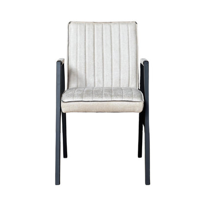 Eetkamerstoel Tivoli Bull | Beige | Met armleuning