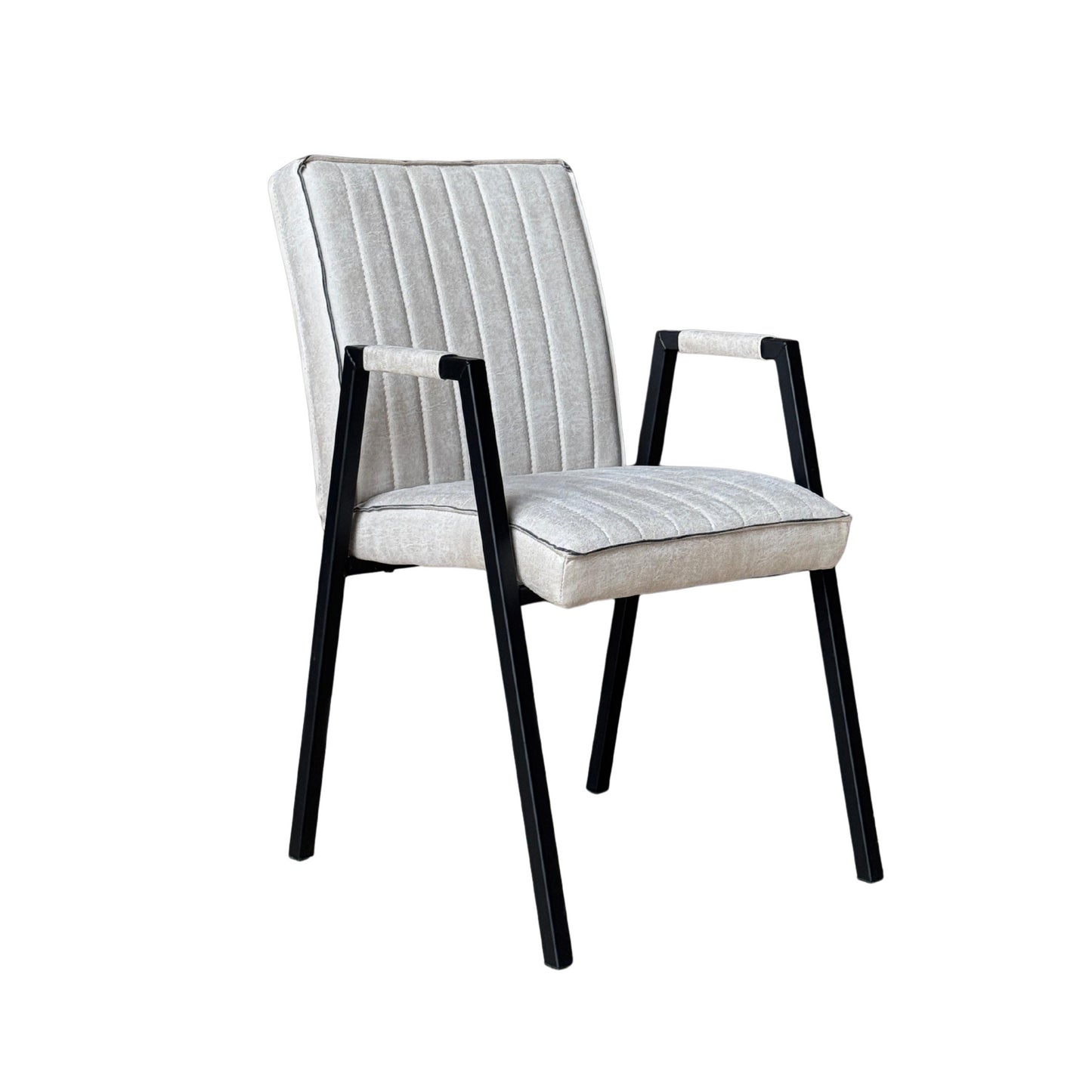 Eetkamerstoel Tivoli Bull | Beige | Met armleuning