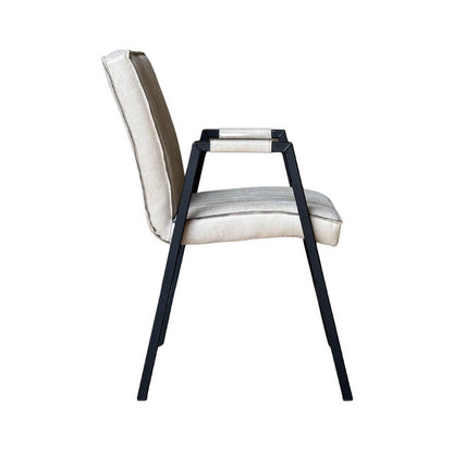 Eetkamerstoel Tivoli Bull | Beige | Met armleuning