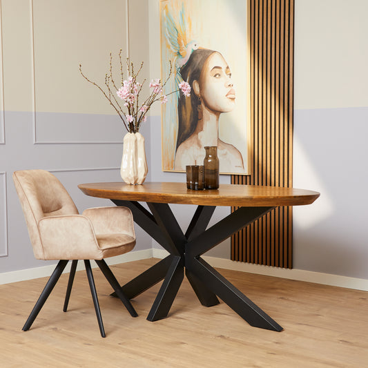 Eettafel Brandy | Ovaal | 180 cm
