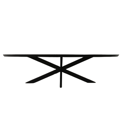 Dining table Brandy Black | 240 cm | Oval 