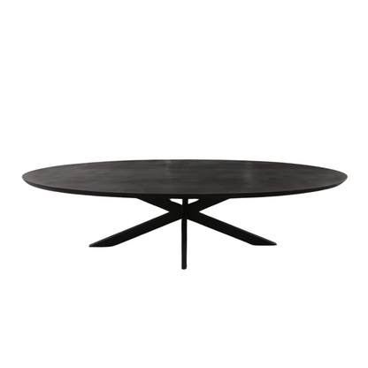 Dining table Brandy Black | 240 cm | Oval 