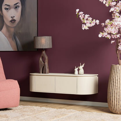 Zwevend tv-meubel Ambiance Naturel | 120 cm