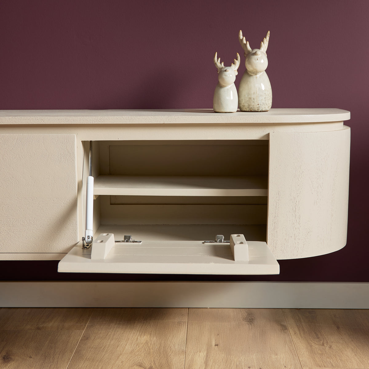 Zwevend tv-meubel Ambiance Naturel | 120 cm