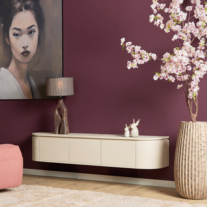 Zwevend tv-meubel Ambiance Naturel | 120 cm