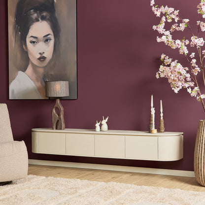 Zwevend tv-meubel Ambiance Naturel | 120 cm