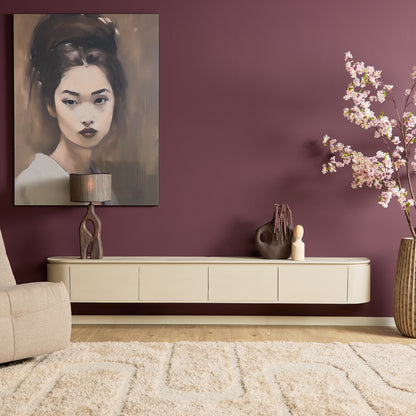 Zwevend tv-meubel Ambiance Naturel | 120 cm