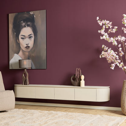 Zwevend tv-meubel Ambiance Naturel | 120 cm