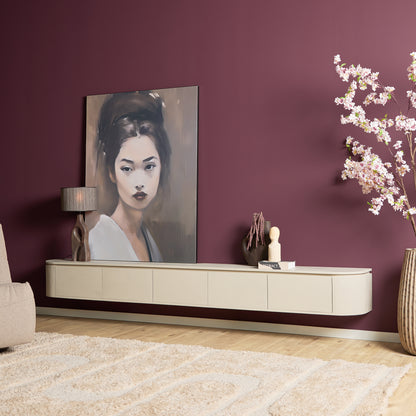 Zwevend tv-meubel Ambiance Naturel | 120 cm