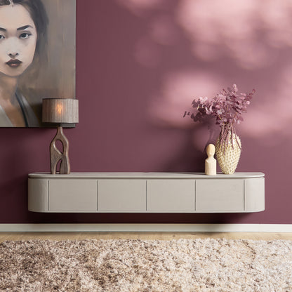 Zwevend tv-meubel Ambiance Naturel | 120 cm