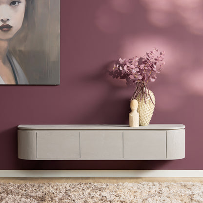 Zwevend tv-meubel Ambiance Naturel | 120 cm